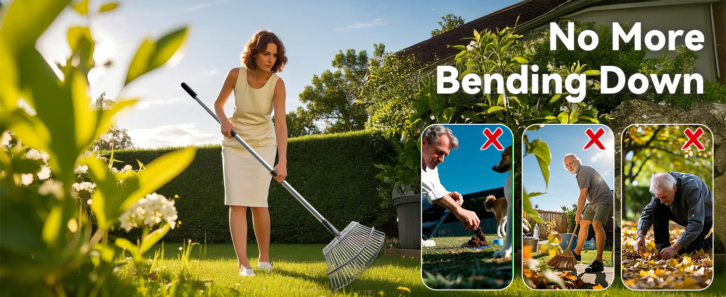 no more bending down