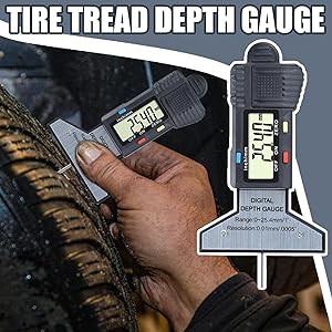 Tire Tread Depth Gauge