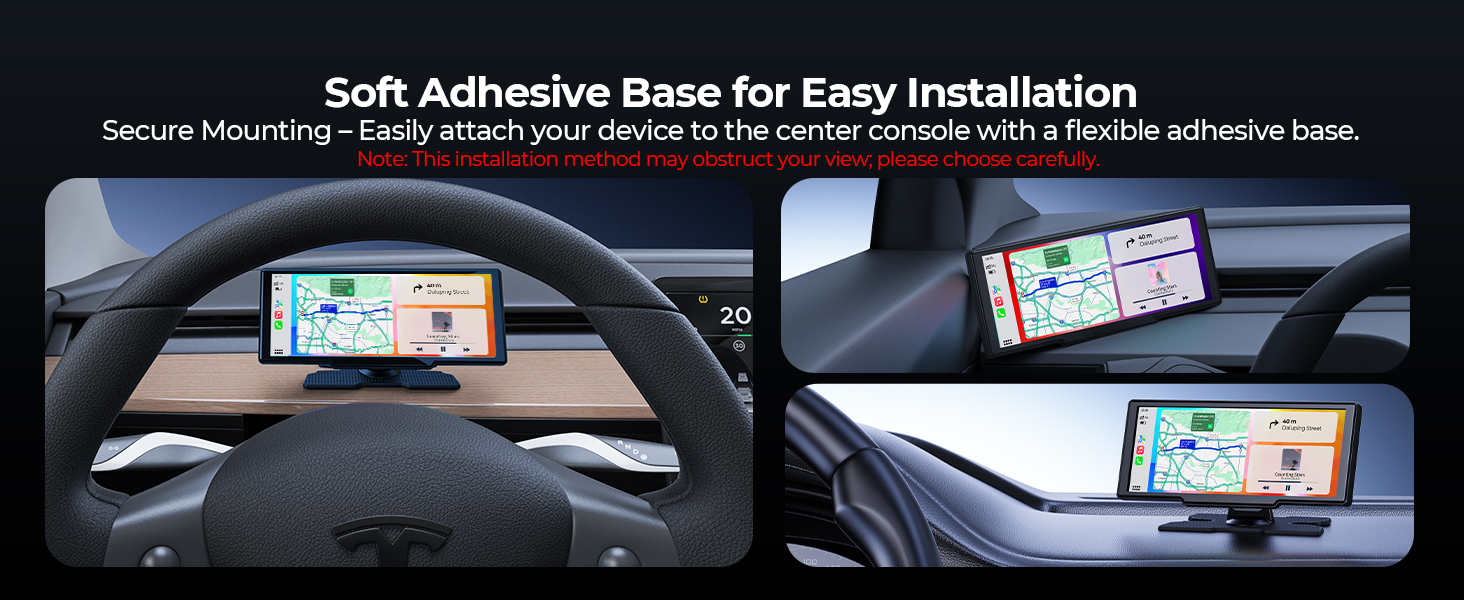 car play screen for car