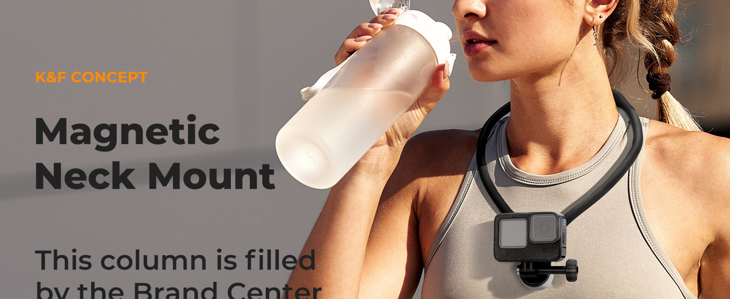 magnetic camera neck mount
