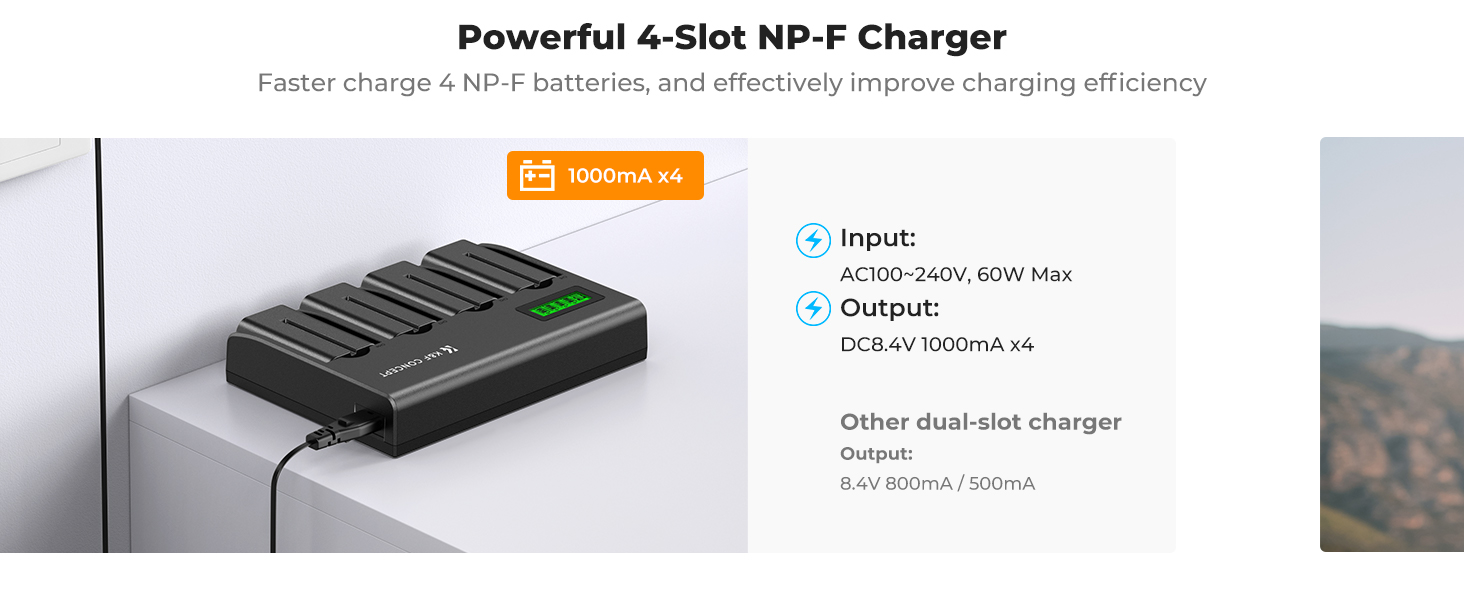 4 Channel Battery Charger 