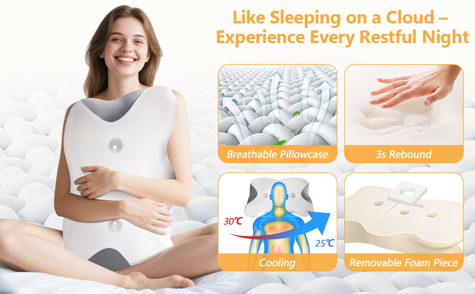 orthopedic pillow neck pillow ergonomic pillow