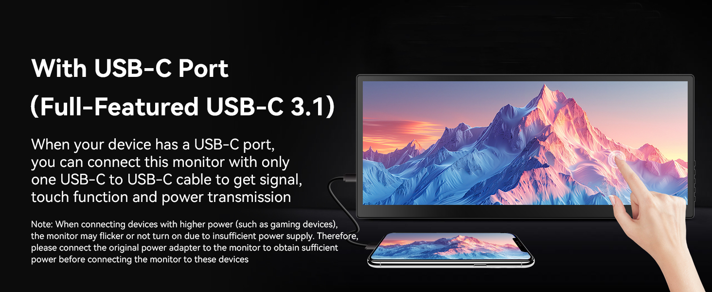 With USB-C Port