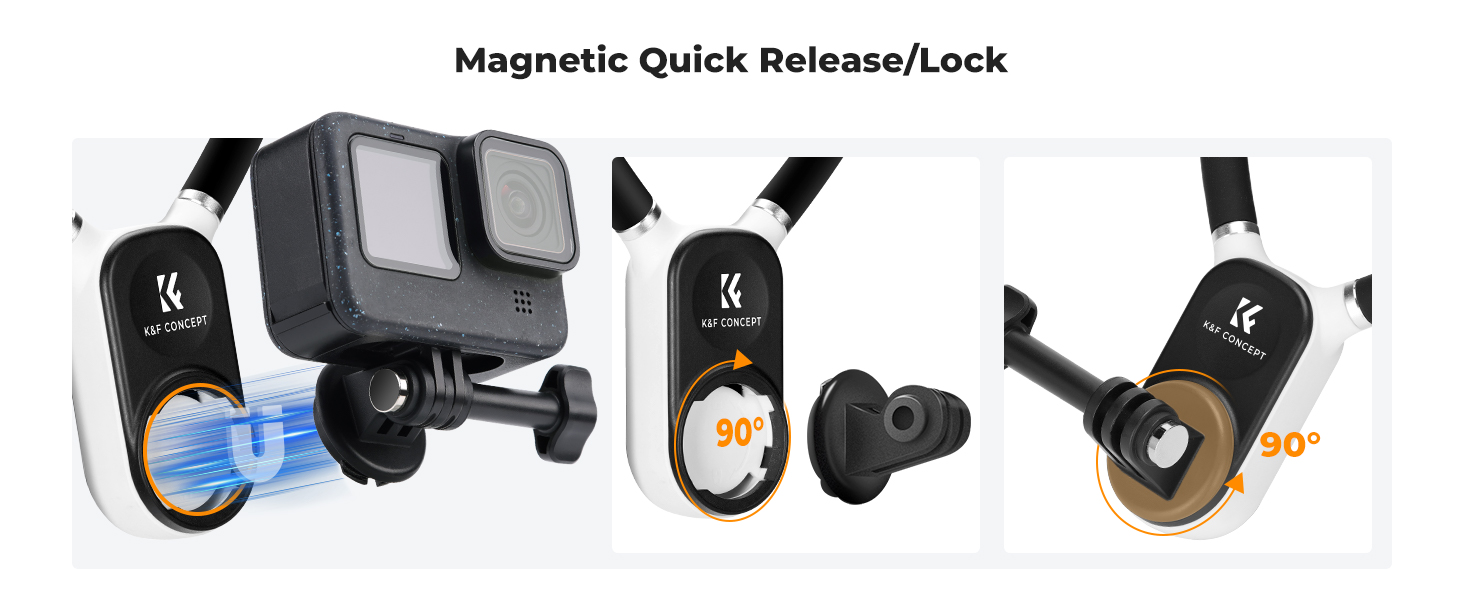 magnetic camera neck mount