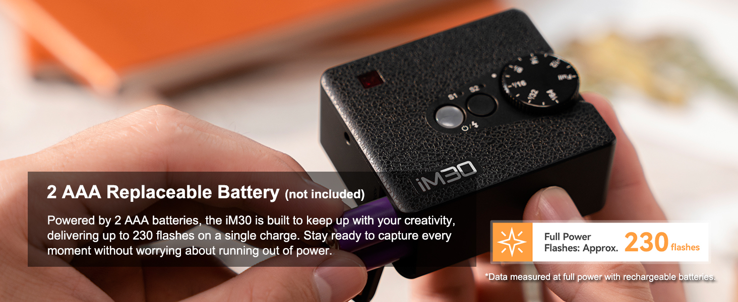 Godox iflash iM30 Mini Camera Flash for Sony Canon Nikon Fuji Olympus Cameras