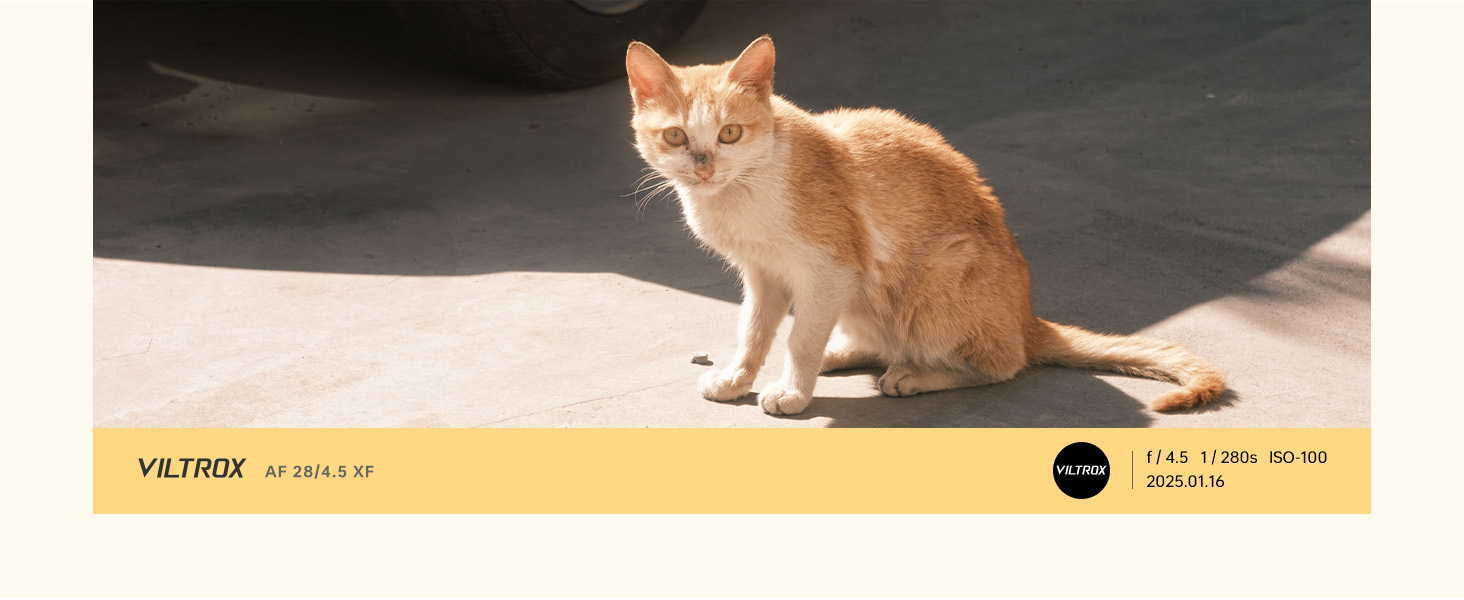 VILTROX 28mm F4.5 XF Lens Pancake X-Mount Lens