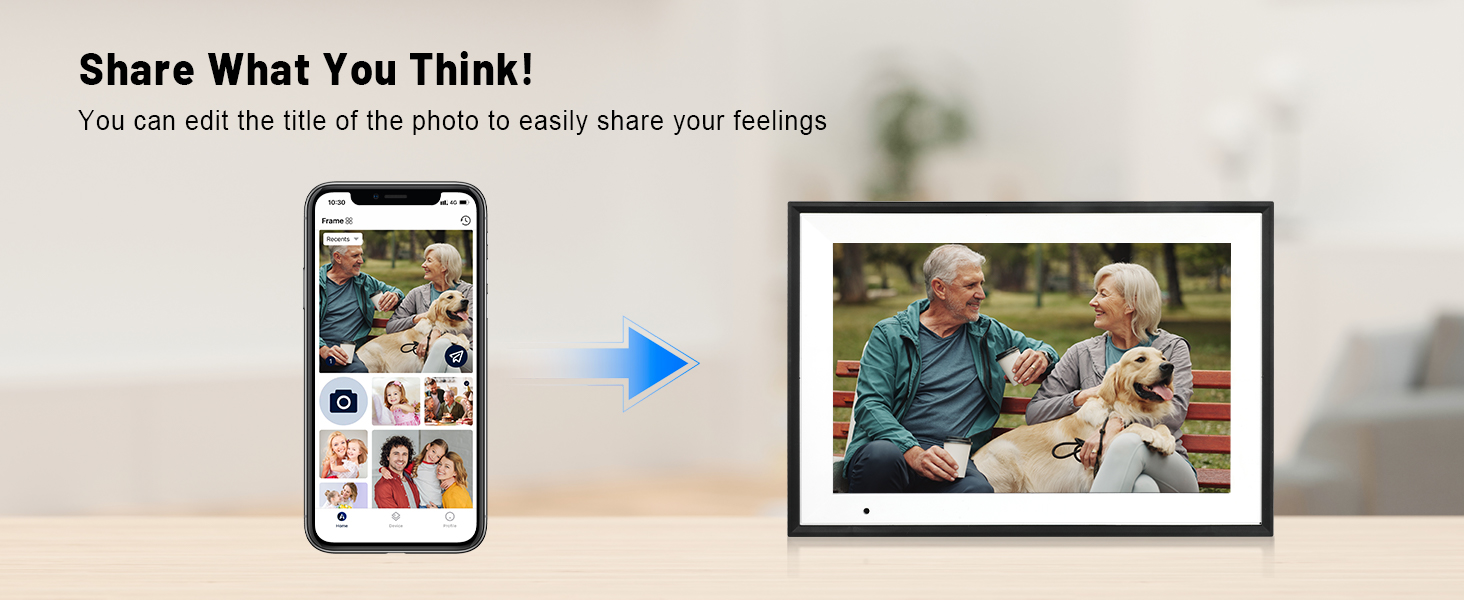 HD Wifi Digital lmage Frame