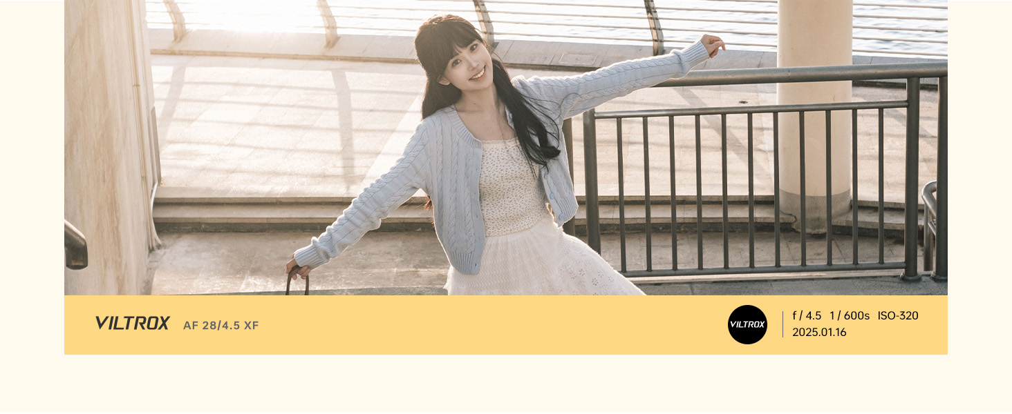 VILTROX 28mm F4.5 XF Lens Pancake X-Mount Lens