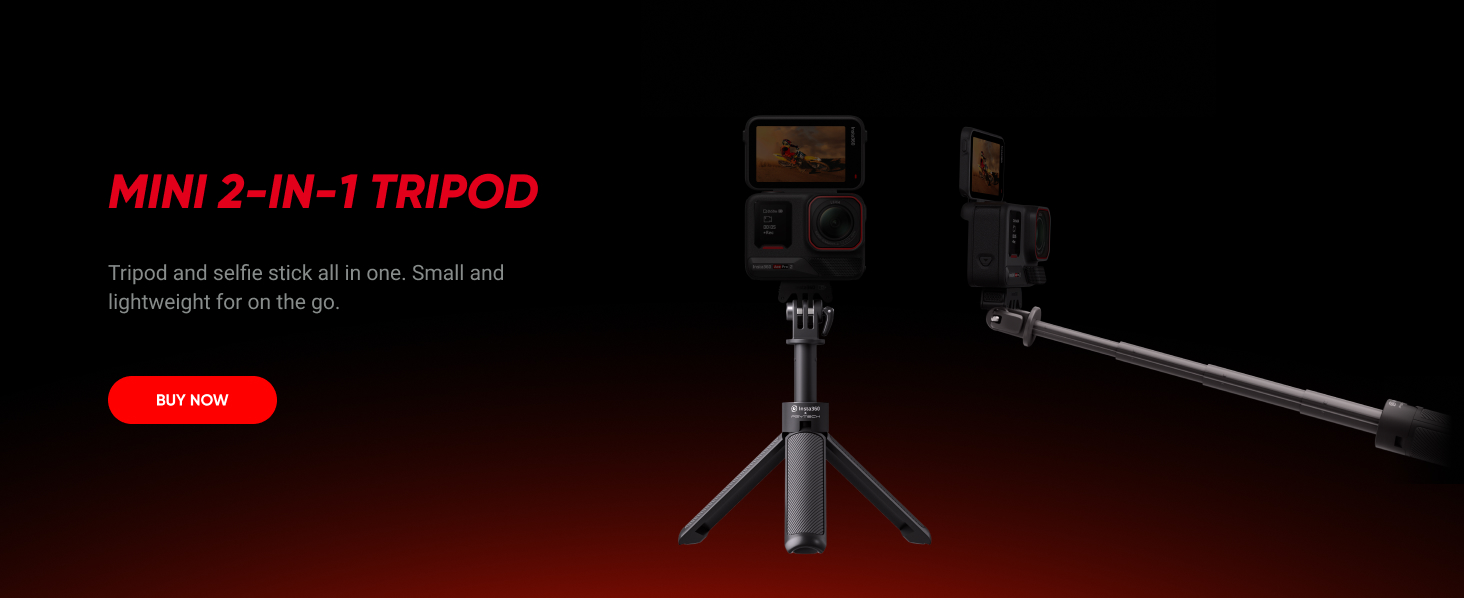 Mini 2-in-1 Tripod