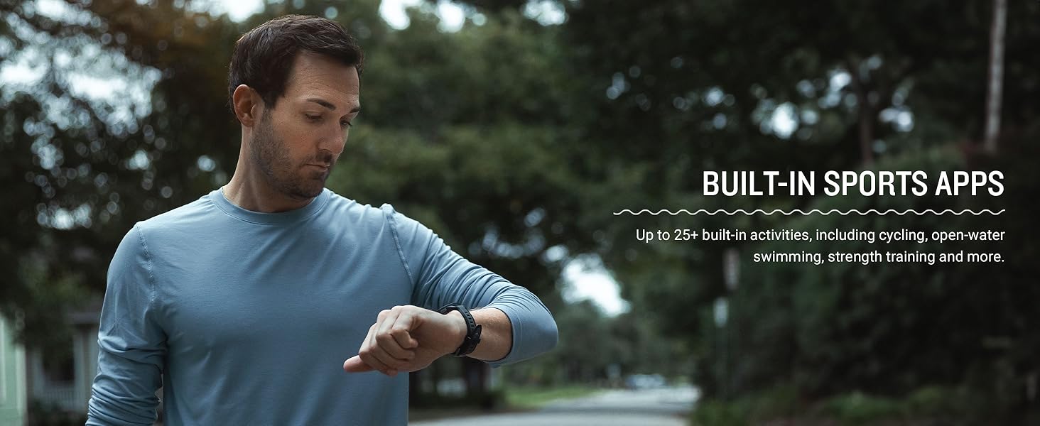 Built-in sports apps