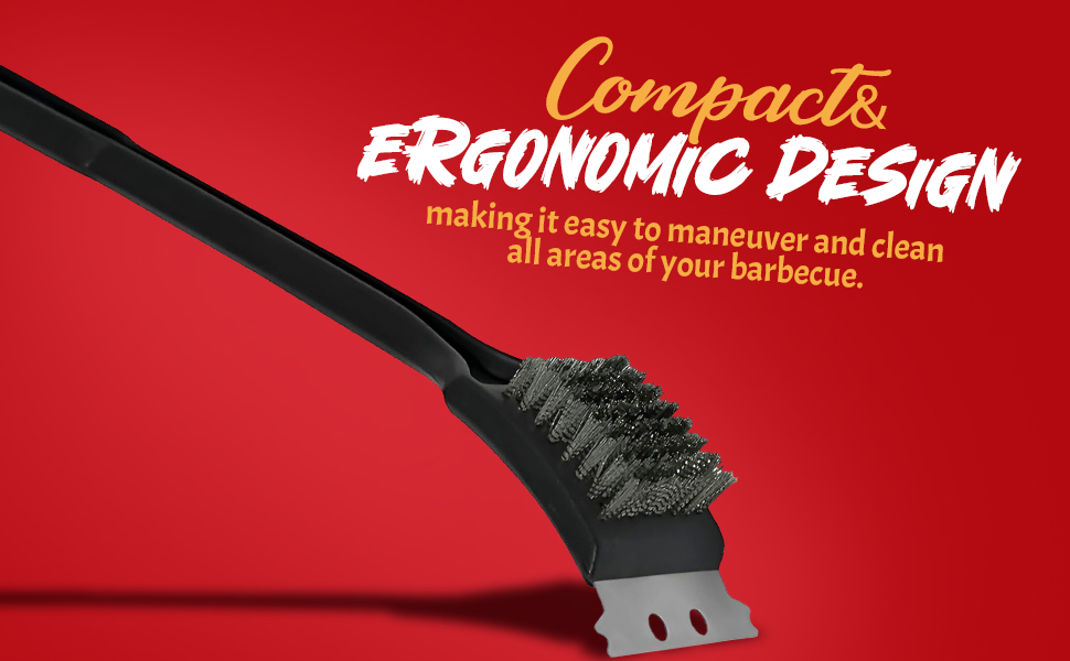 stainless steel grill brush