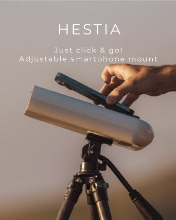 click and go adjustable smartphone mount telescope