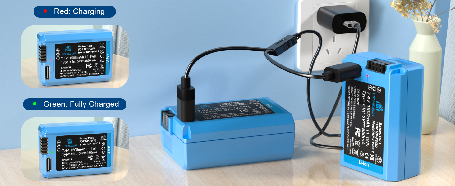 NP-FW50 Replacement Battery