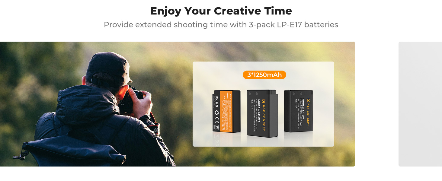 LP-E17 battery charger