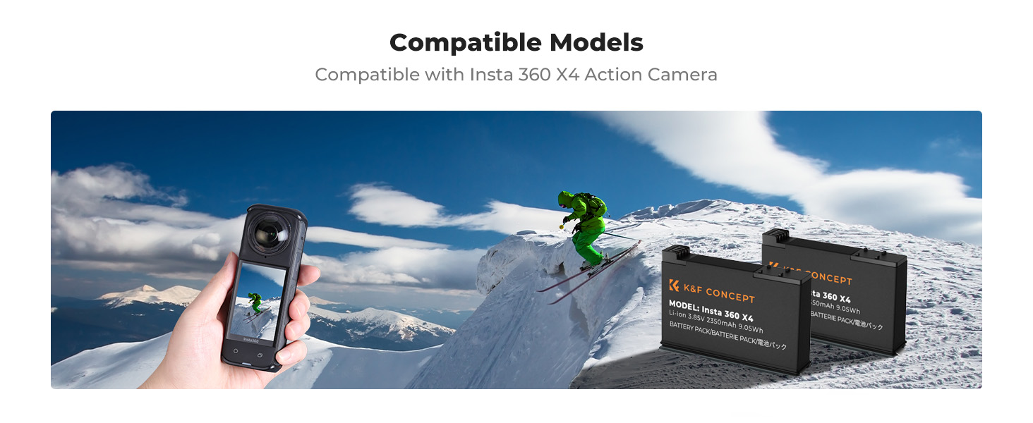 Insta360 X4 Replacement Battery