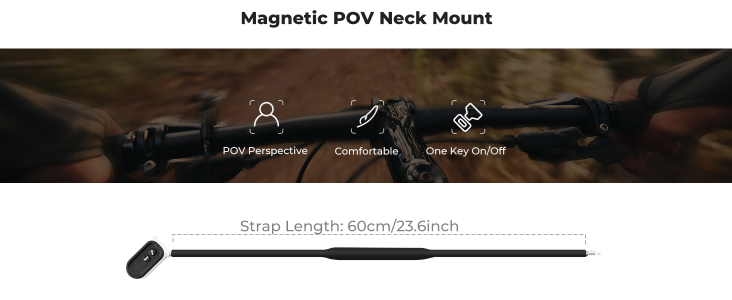magnetic camera neck mount