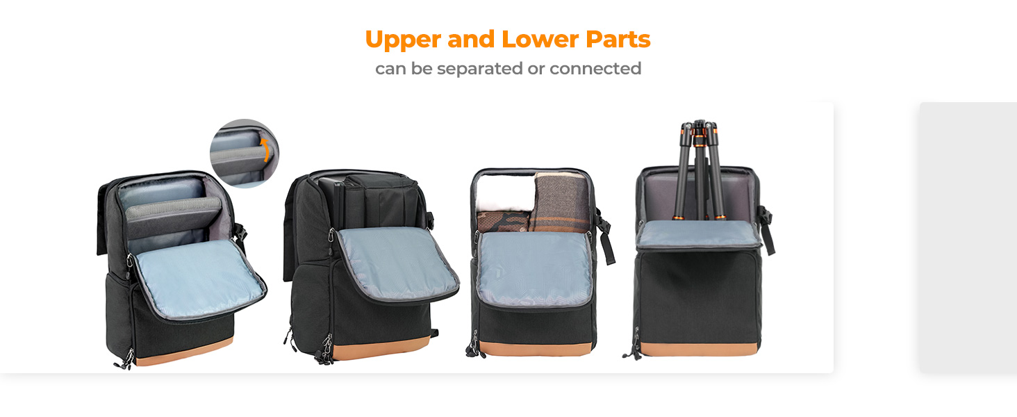 K&F Concept 22L Camera Case for Photographers Large