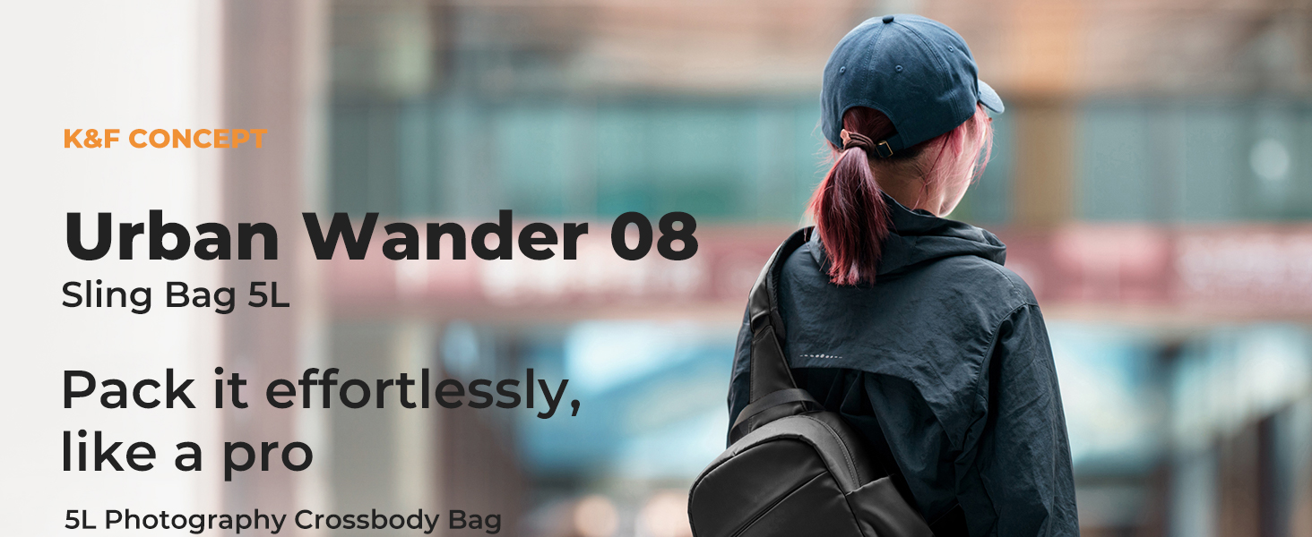 K&F Concept Lightweight Camera Bag for Photographers