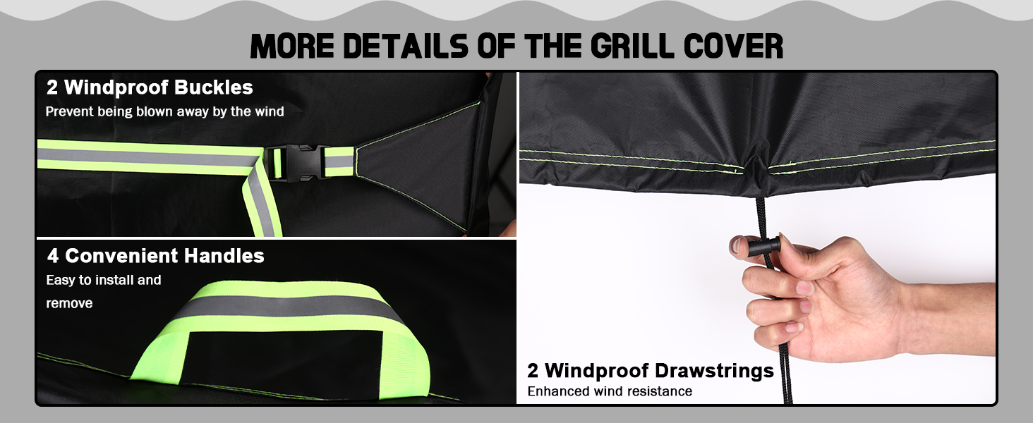 MORE DETAILS OF THE GRILL COVER