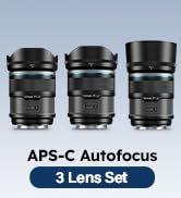 SIRUI Sniper 56mm Autofocus lens, F1.2 Wide Angle APS-C Camera Lens for A5 A6 A7 FX A9 ZV-E serie...