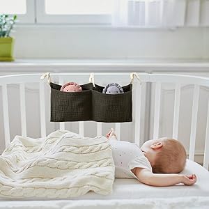 Bedside Diaper Caddy