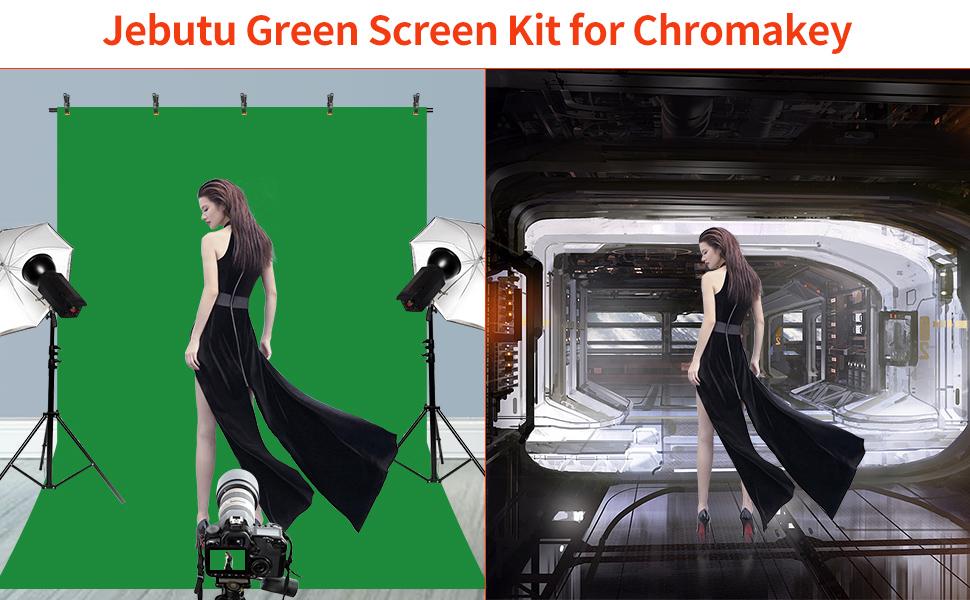 Green Screen Background with Stand