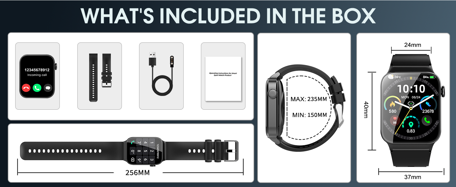 Smart Watch for Men Women