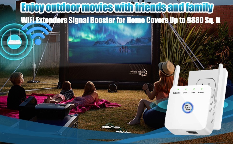 WiFi Extender, WiFi Booster,WiFi Repeater,Internet Repeater
