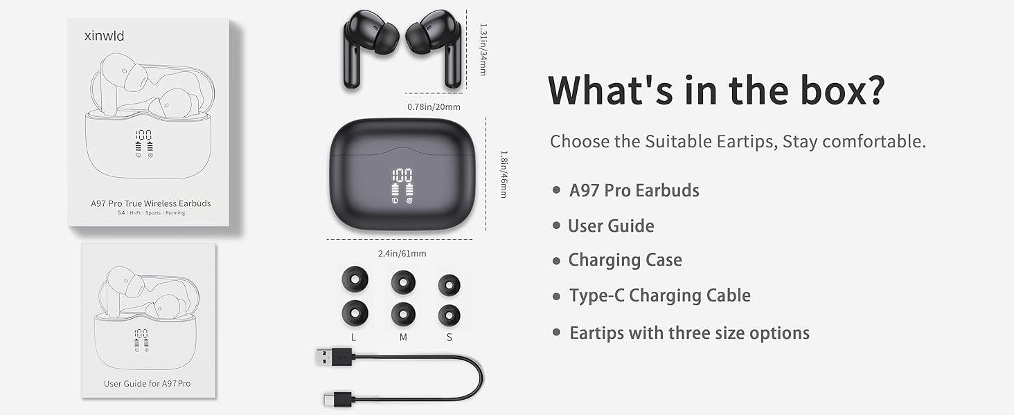 Wireless earbuds