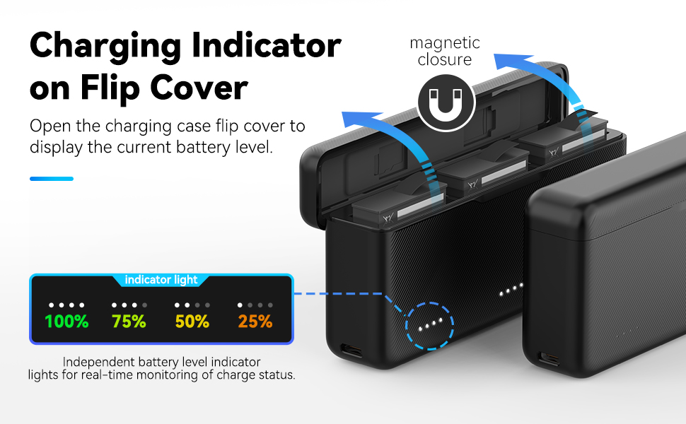 Battery Charger for DJI Osmo Action 5 pro
