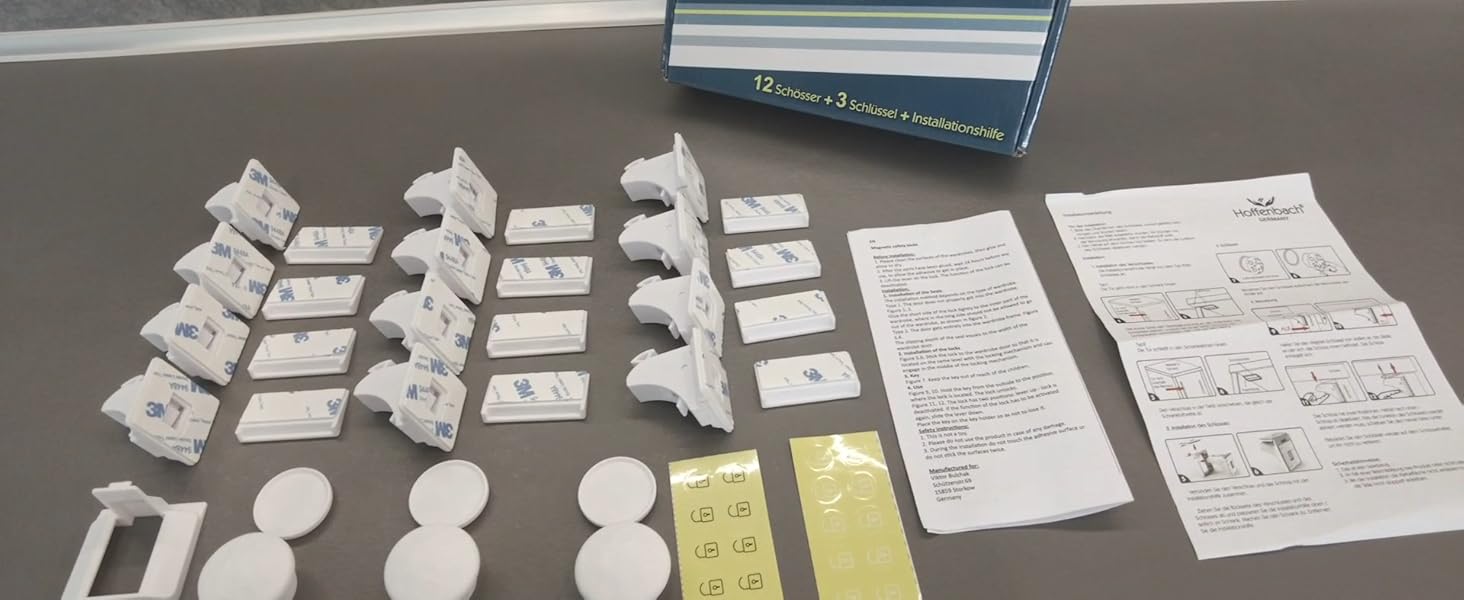 Magnetic Cupboard Locks for Children