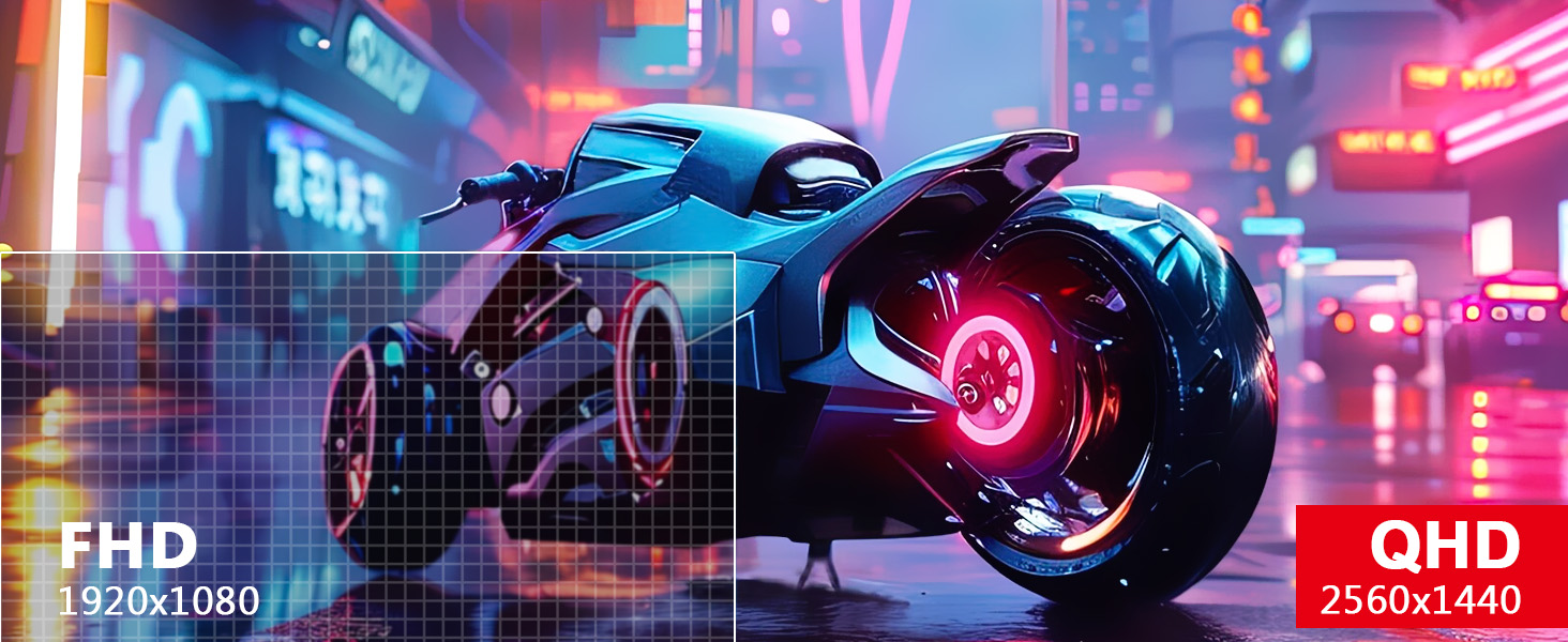 Z-Edge 27 Inch QHD 2K Gaming Monitor