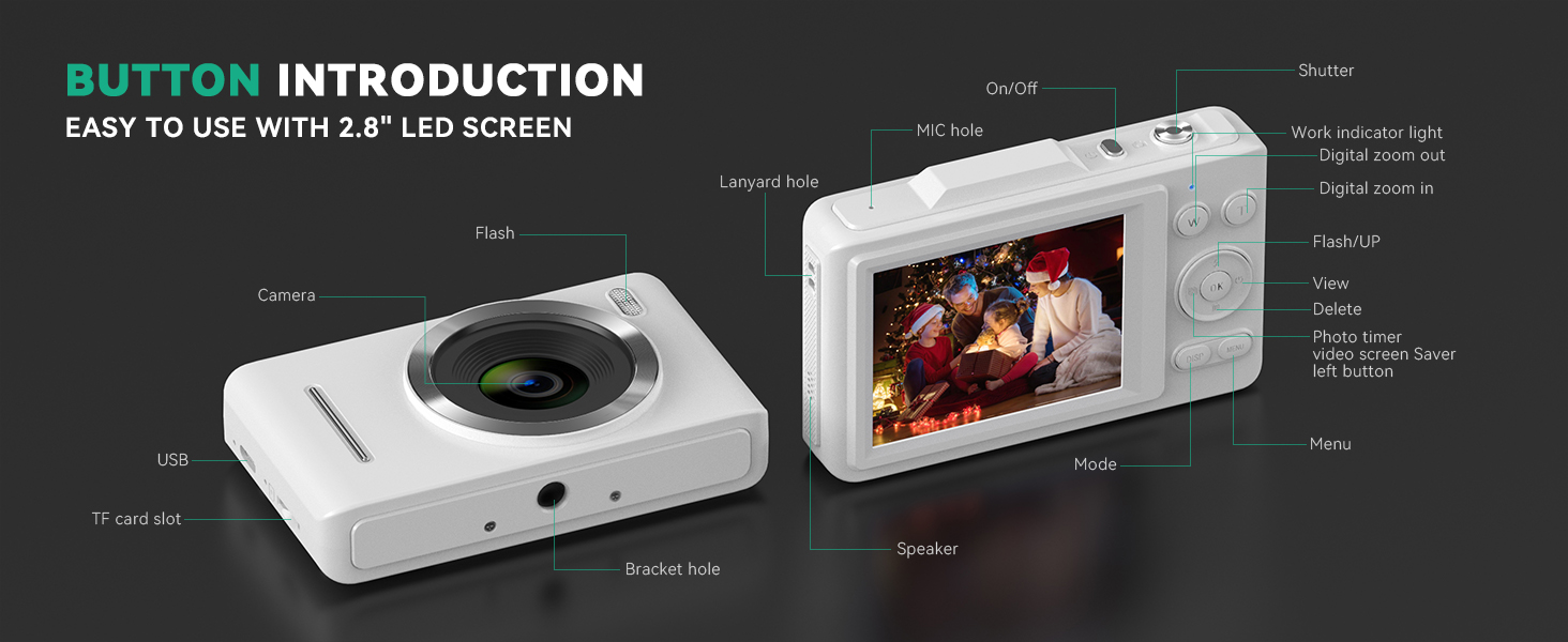 Vlogging Camera digital camera kids