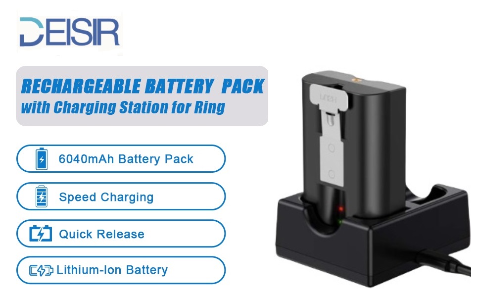ring battery ring doorbell battery ring battery pack ring camera battery spotlight camera battery