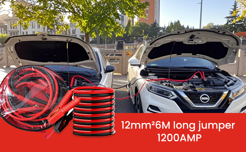 Car Battery Jump Leads
