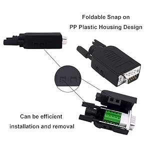 DB9 Solderless Connector