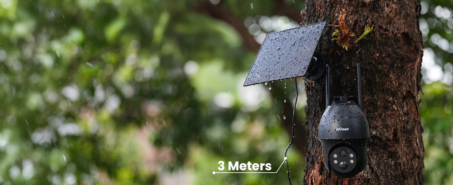 wireless outdoor camera solar powered