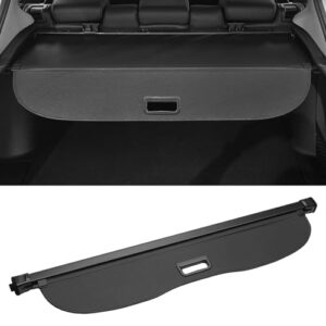 Motoforti Car Trunk Retractable Cargo Cover for Ford Kuga MK2(C520) 2013-2019 Rear Trunk Parcel Shelf Luggage Security Shield Shade Cover Black Carbon Fibe