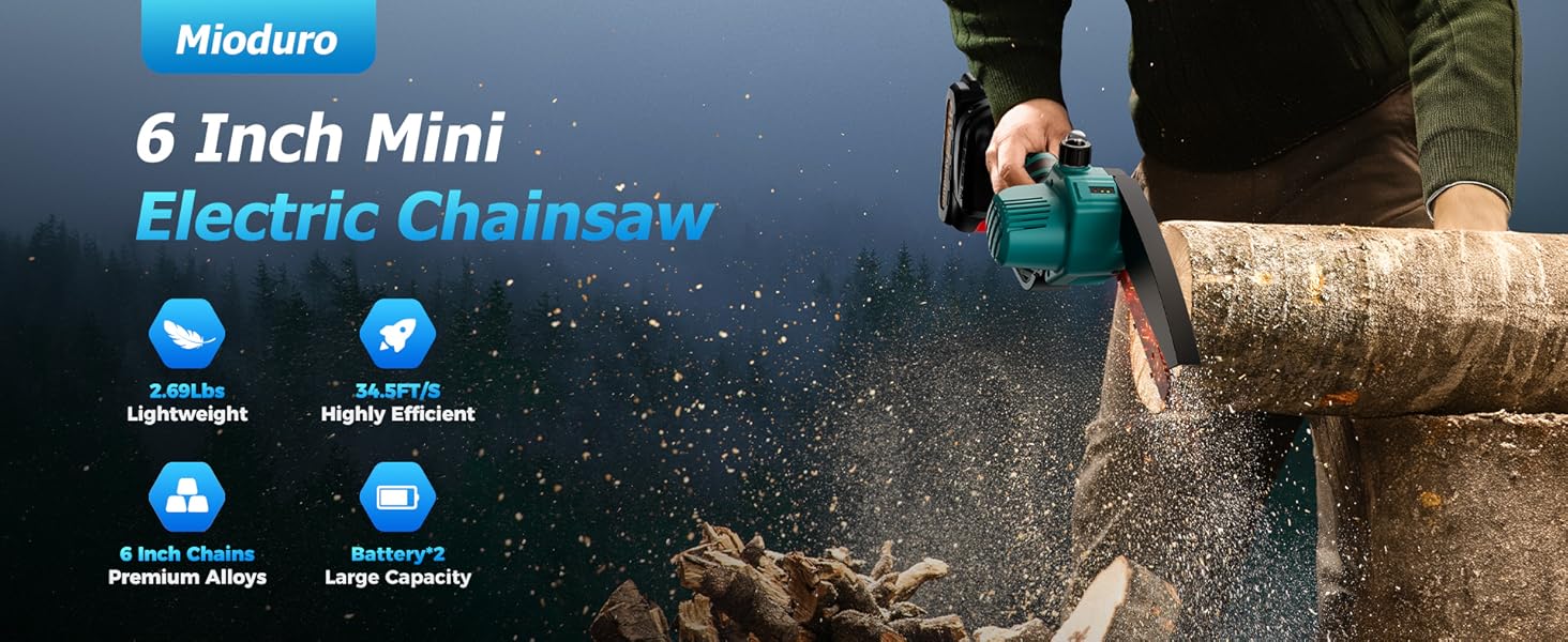 hand chainsaw cordless battery