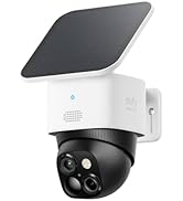 eufy Security SoloCam S220 Solar Security Camera Outdoor Wireless, Continuous Power, 2K Resolutio...