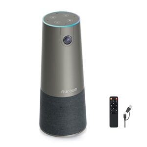 Nuroum C46 4K Conference Webcam with Microphone and Speaker
