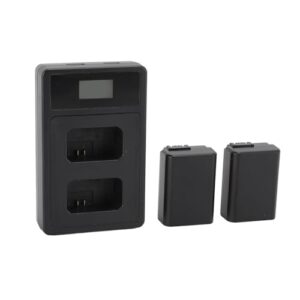 NP-FW50 Camera Battery Charger Set