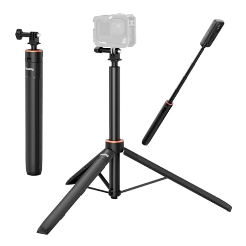 SMALLRIG 59" Selfie Stick Tripod for GoPro Hero 12/11/10/9