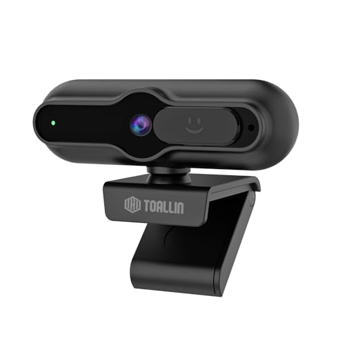 TOALLIN 4K Webcam for PC