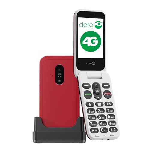 DORO Phone - Doro Leva E22 - 4G Flip Phone For Elderly - Large 2.8" Screen