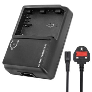 CB-5L BP-511 BP-511a camera Battery Charger Compatible with Canon Rebel: DS6041 Eos 1d 10 d 30d d30 20d 40 50 50d Eos5d Eos20d Powershot g3 g5 g6 Pro 1 BG E2N &More