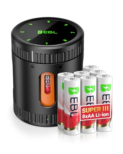 EBL Rechargeable Battery AA with Charger