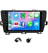 2G+32G Android 14 Car Stereo Radio for Toyota Alphard Vellfire ANH20 2008-2014 9 Inch Double Din ...