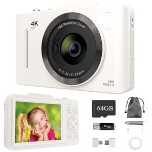 Digital Camera with 64GB SD Card