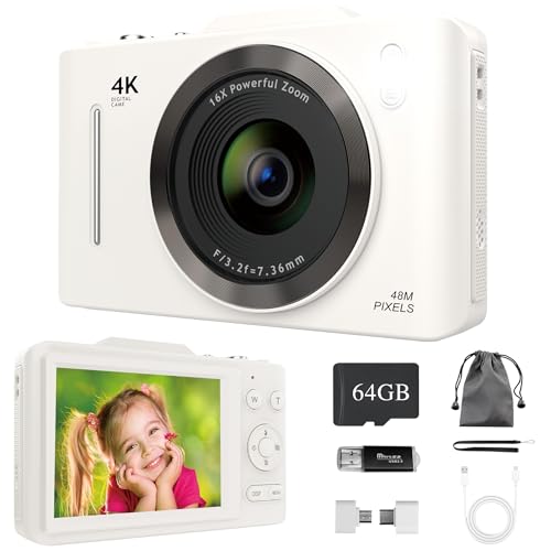 Digital Camera with 64GB SD Card